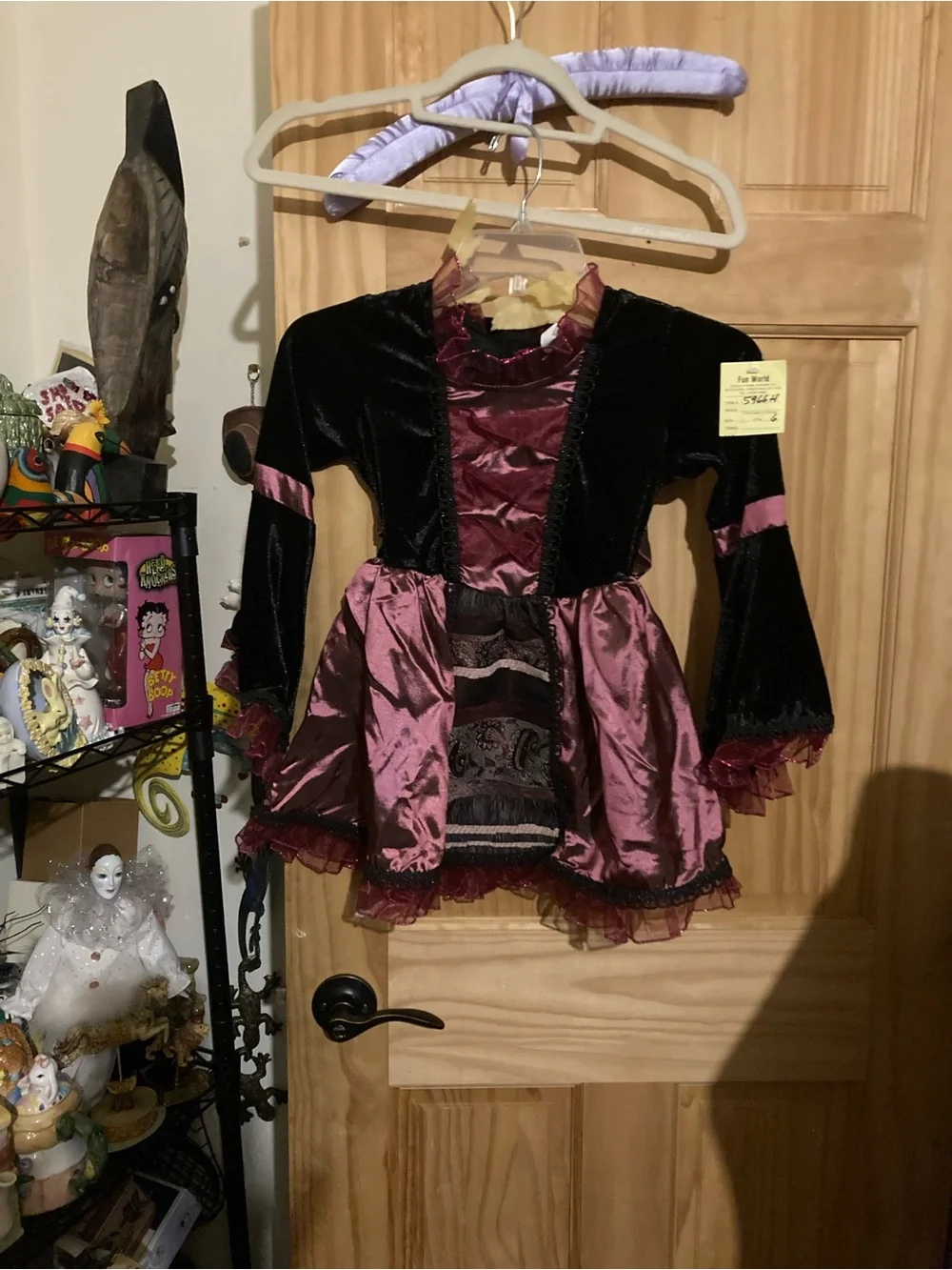 Vintage Fun World child sassy vampiress costume